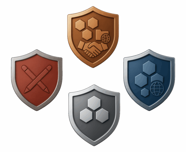 shields 3D chrome shield foundation shield