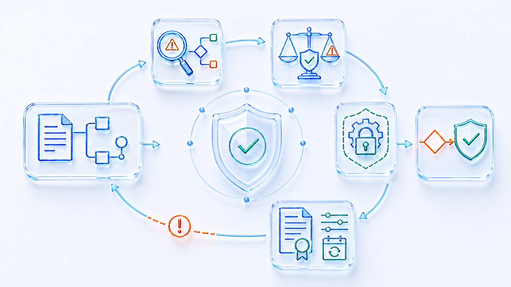 From Proposed Processing to an Accountable Decision | Zebsoft ZAP privacy workflow showing DPIA screening risk actions evidence and accountable approval