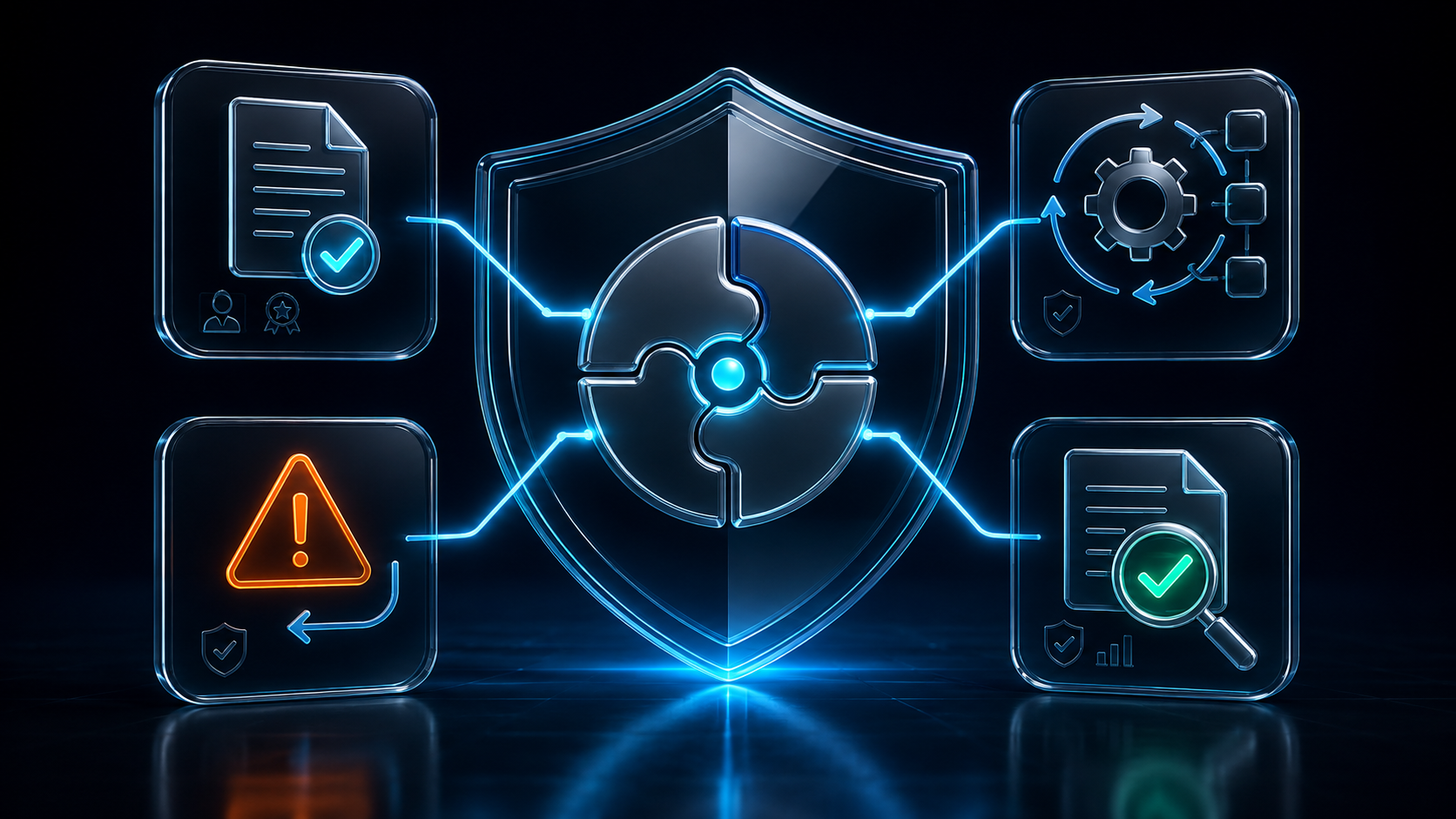 Connected Quality Requirements, Work and Evidence | Zebsoft Connected QMS domain linking quality information workflows people decisions and evidence