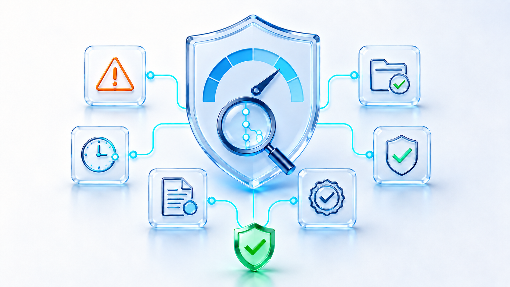 Trace Quality Exceptions to Supporting Evidence | Zebsoft QMS dashboard connecting quality trends exceptions actions owners and source evidence