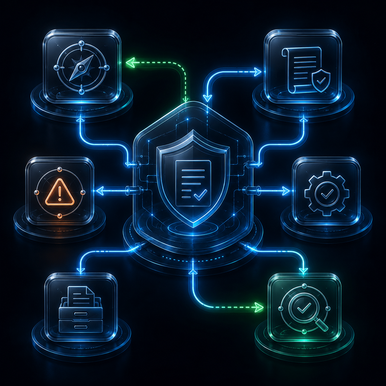 Connected GRC and Operational Assurance | Zebsoft Governance risk and compliance software connecting workflows evidence and operational assurance