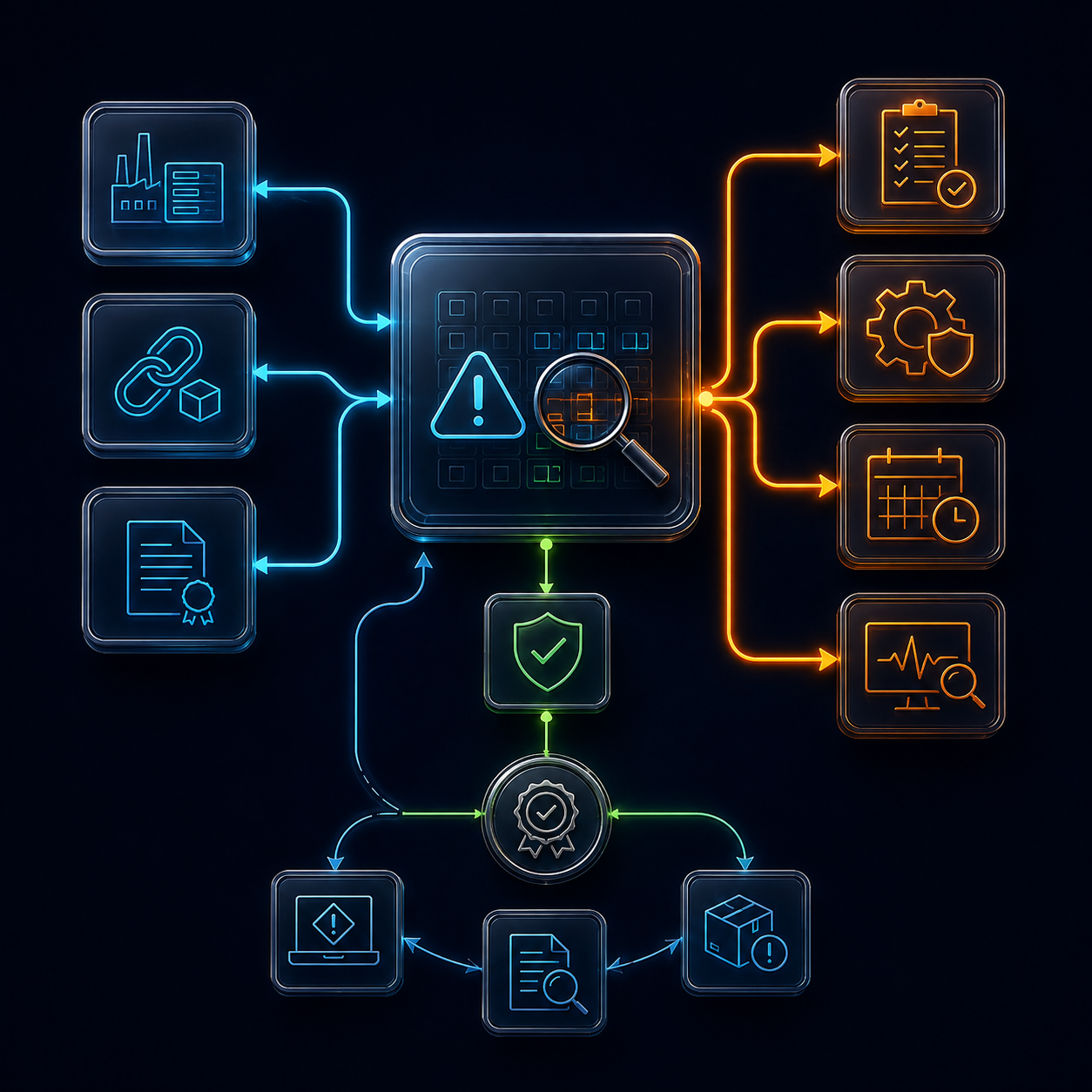Make Risk Shape the Work That Follows | Zebsoft Enterprise risk management connected to controls workflows actions and assurance