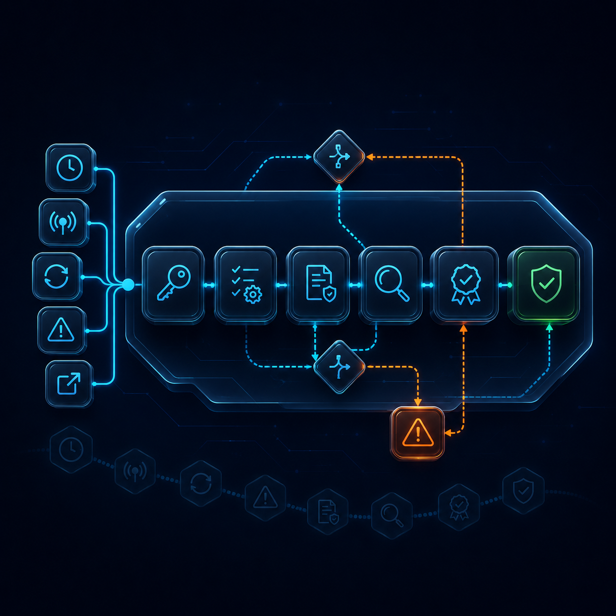 Workflows That Make Controls Operate | Zebsoft Configurable assurance workflows connecting people controls evidence review and escalation