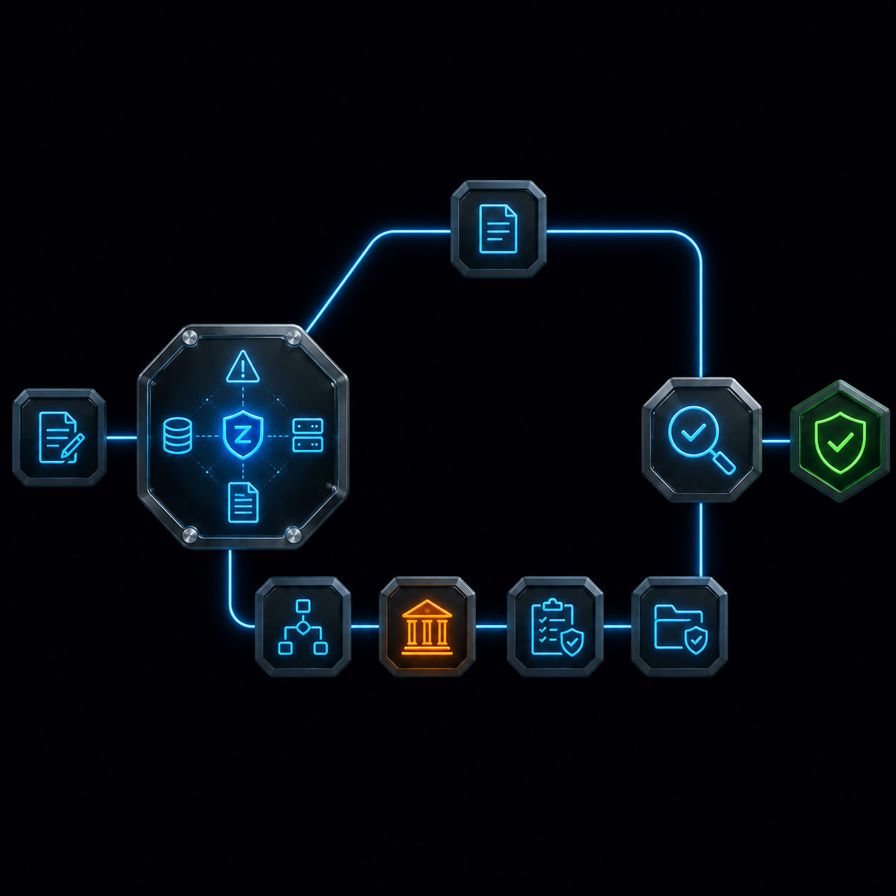 Change Management Software for Controlled Workflows | Zebsoft Change management software workflow placeholder
