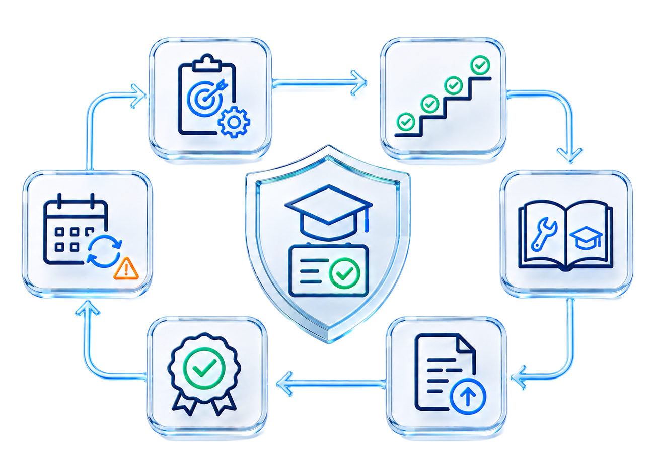 Role Requirements to Approved Competence Workflow | Zebsoft Role requirements training evidence and competence approval workflow